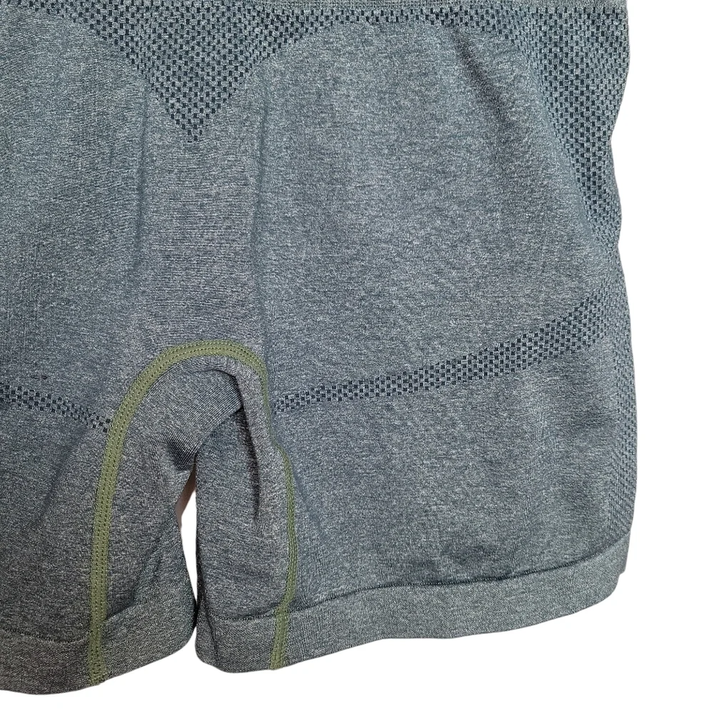 Ryderwear Teal Marl Seamless Staples Shorts Women's Size S/M